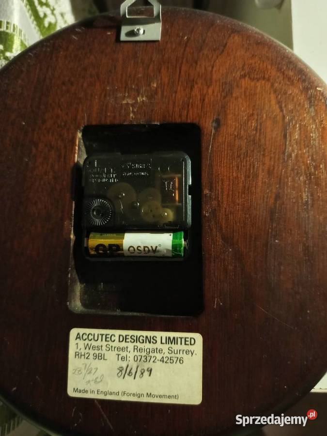 Zegar Angielski Vintage seria limitowana w Zegary