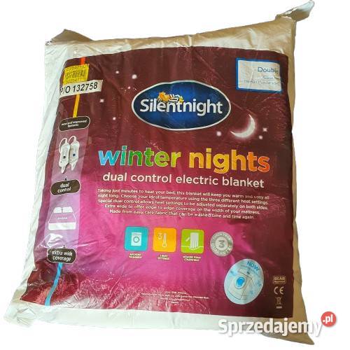 Silentnight Koc elektryczny podwójny 152x137 Częstochowa sprzedam