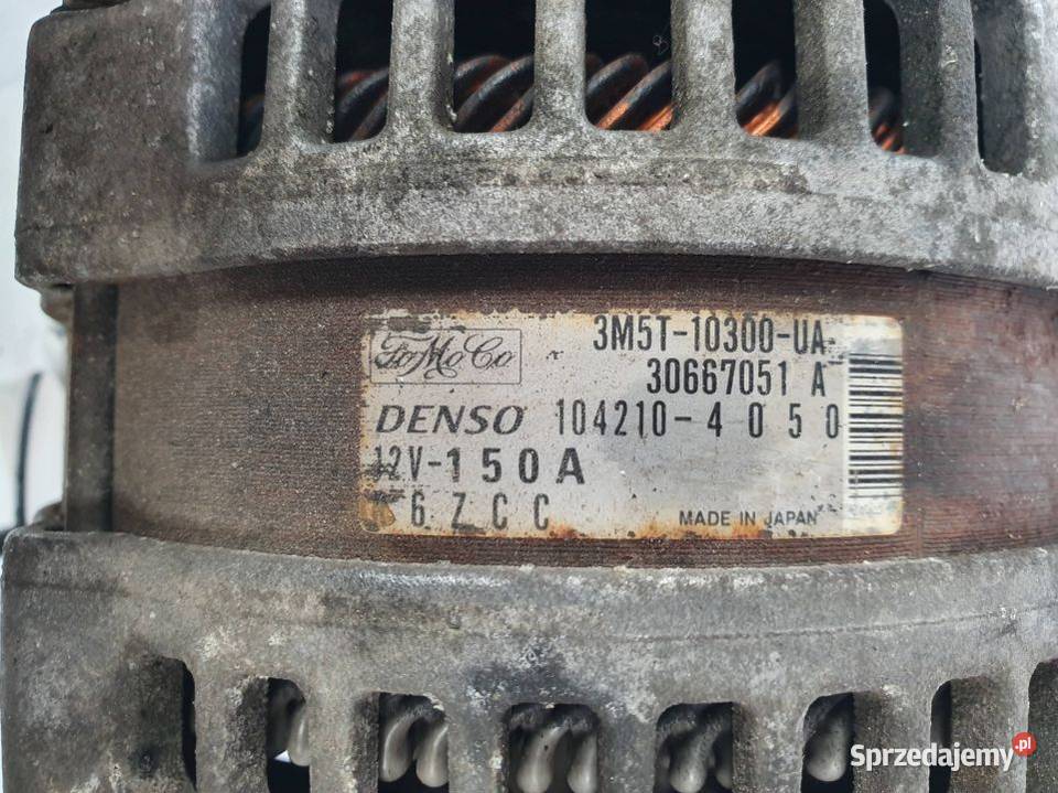 ALTERNATOR VOLVO V50 3M5T10300UA kujawsko-pomorskie Lipno sprzedam