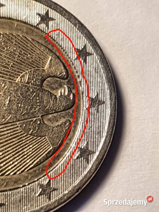 Obiegowa moneta 2 z 2004 rDE rzadki destrukt Żary sprzedam