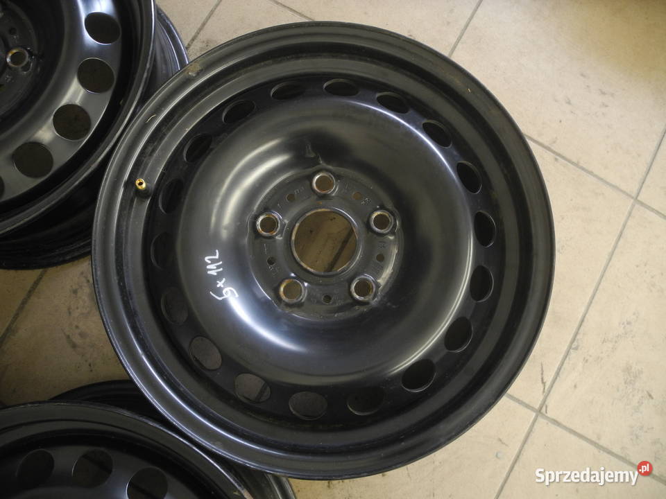 KOMPLET FELG STALOWYCH 15 5x112 ET 43 6J Motoryzacja Trzebnica