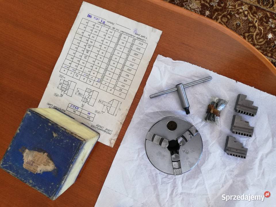 Uchwyt tokarski 80 BISON Stąporków