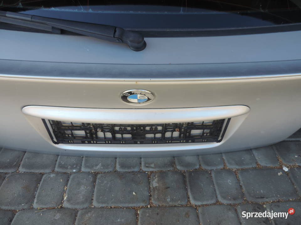 BMW E46 COMPACT KLAPA BAGAZNIKA TYŁ TTITAN Karoseria