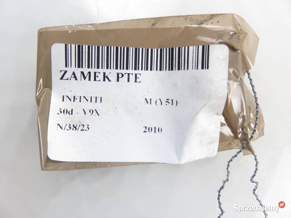 ZAMEK PRAWY TYLNY INFINITI M Q70 3 PIN