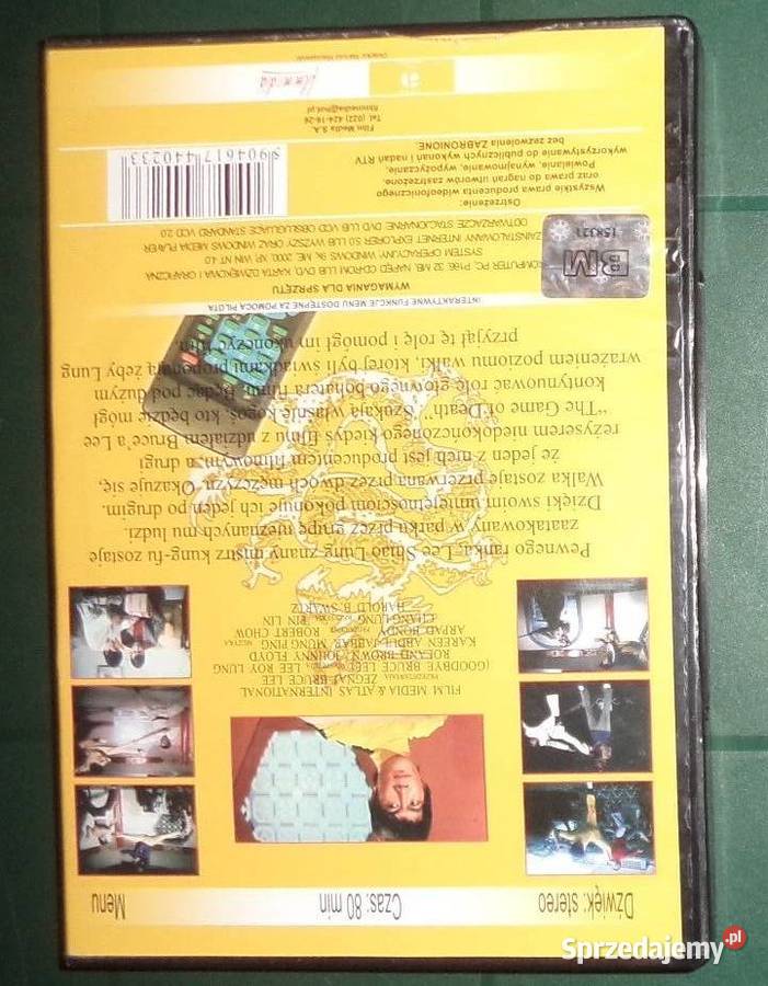 film Żegnaj Bruce Lee 2x VCD super stan 2005 podkarpackie