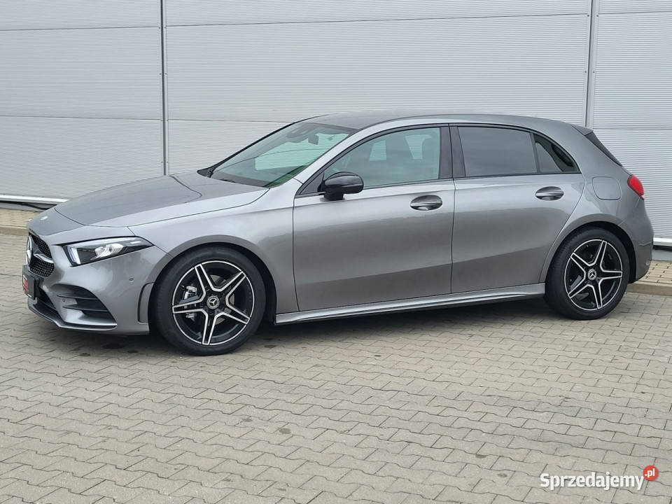 Mercedes A 180 136 Benzyna Automat AMG Line szary Mercedes-Benz