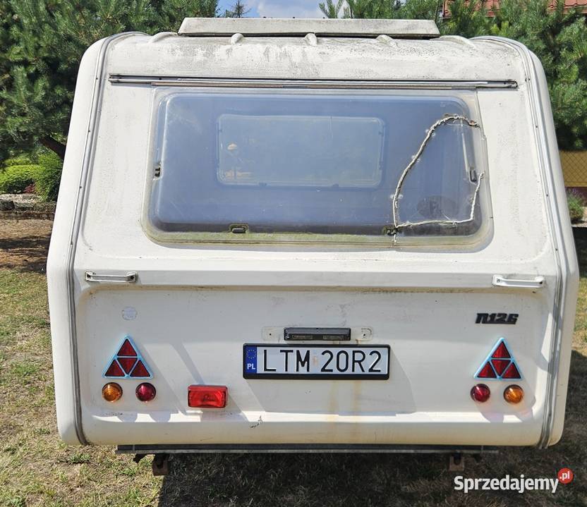 Przyczepka kempingowa Niewiadów N126E Rok produkcji 1987