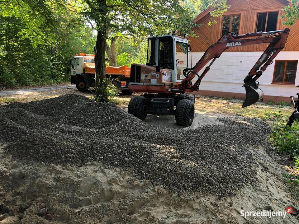żwir drenażowy 1632mm kamień płukany drenaż Materiały budowlane Olsztyn