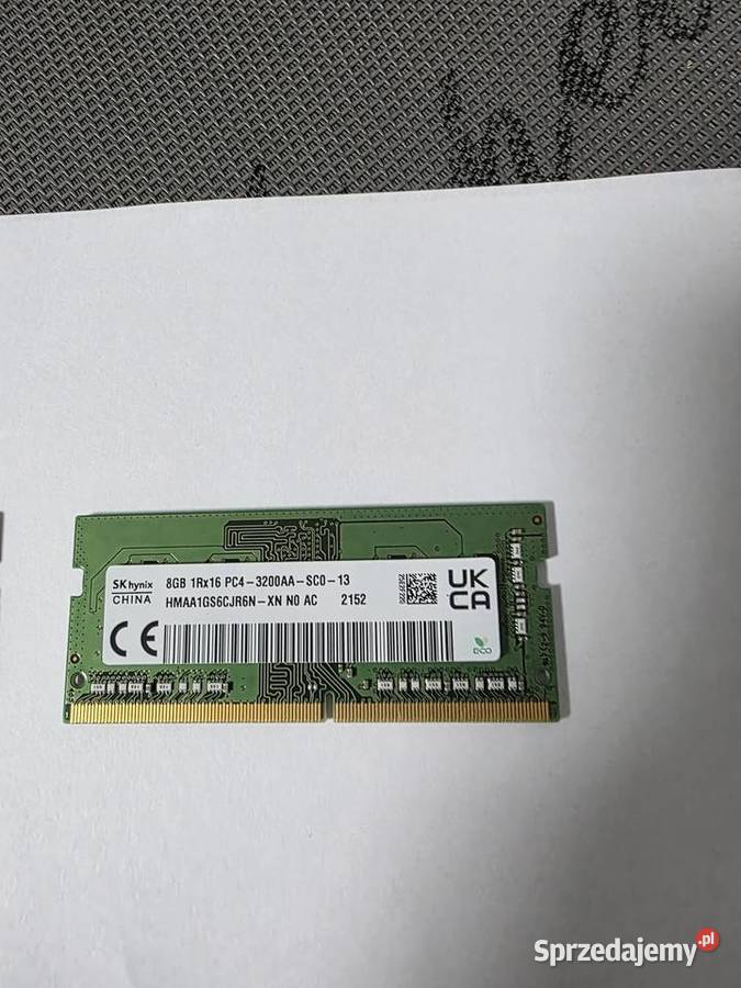 DDR4 8GB 3200 sodim x2 Pozostałe Szczecin