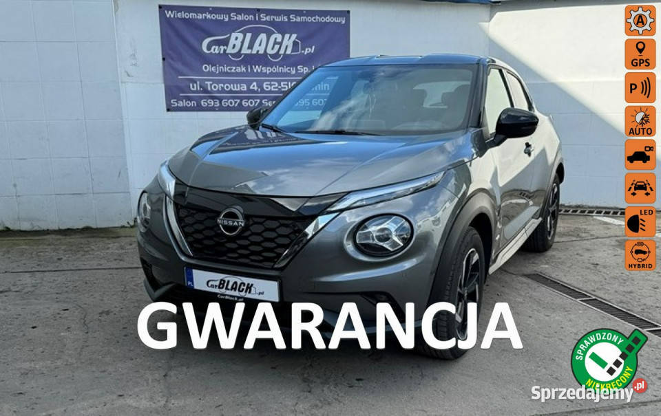 Nissan Juke PROMOCJA Pisemna Gwarancja 12 aluminiowe felgi Konin sprzedam