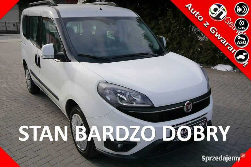 Fiat Doblo 14b Kamera Klima Stan b bezwypadkowy nieuszkodzony Częstochowa sprzedam