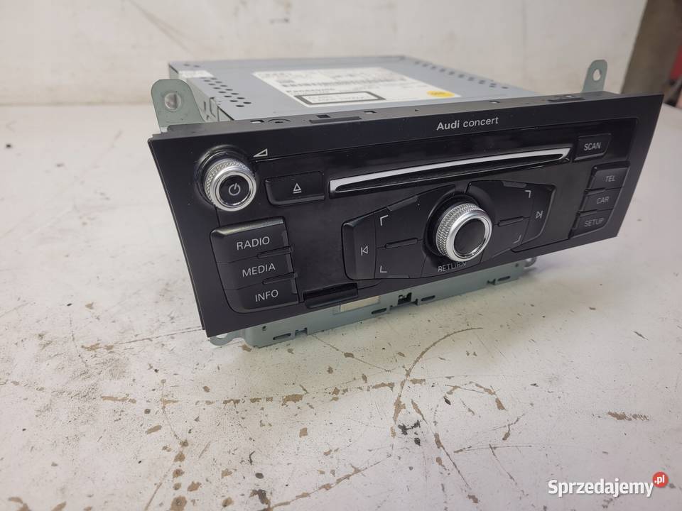 RADIO CD CONCERT AUDI A4 A5 Q5 LIFT 8R1035186A Przystajń