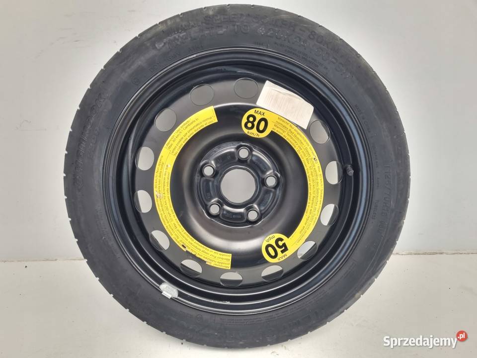 KOŁO DOJAZDOWE ZAPASOWE Audi Seat Vw Golf V Samochodowe Chełm sprzedam