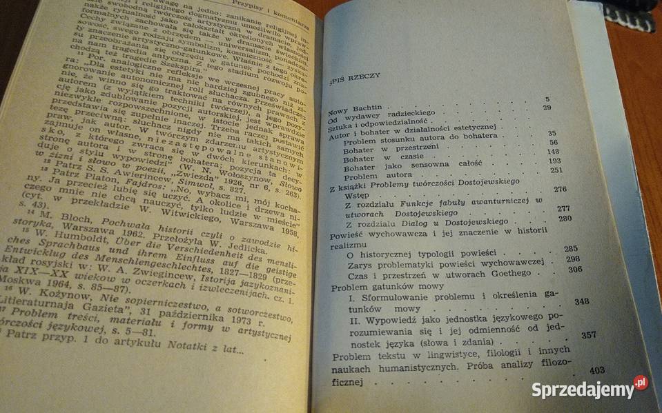 Estetyka twórczości słownej Michał Bachtin pomorskie Gdańsk