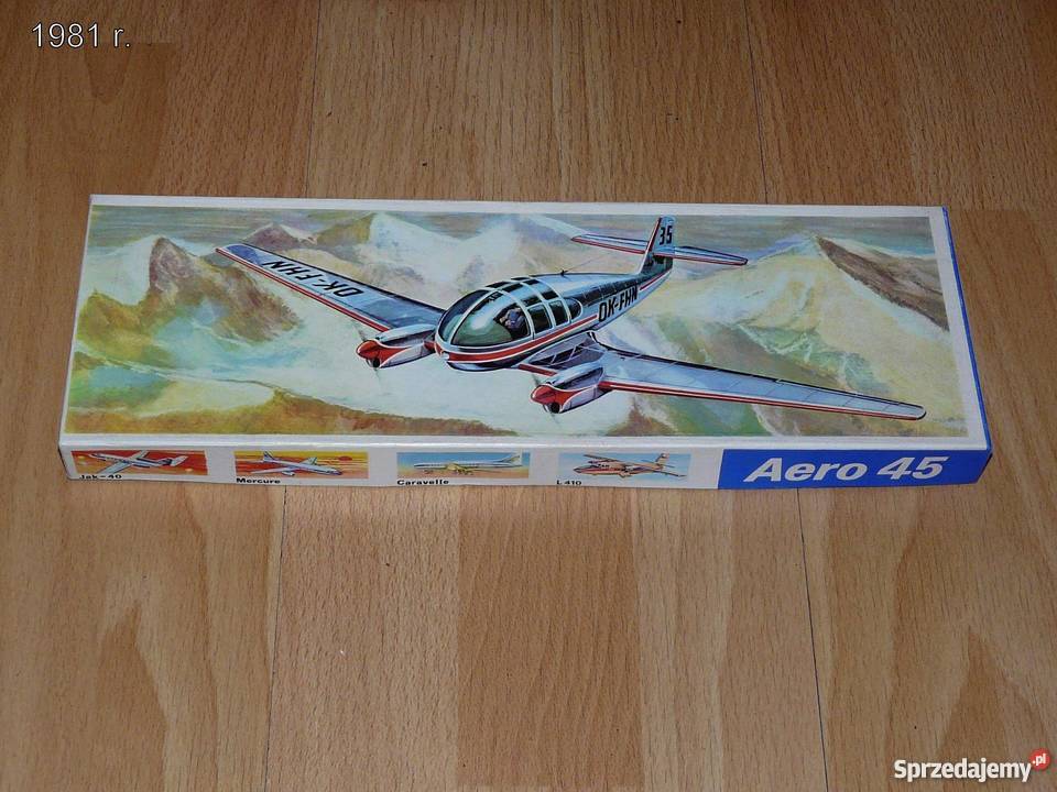 Model Samolotu Areo 45 150 Unikat Veb Plasticart Rabka-Zdrój