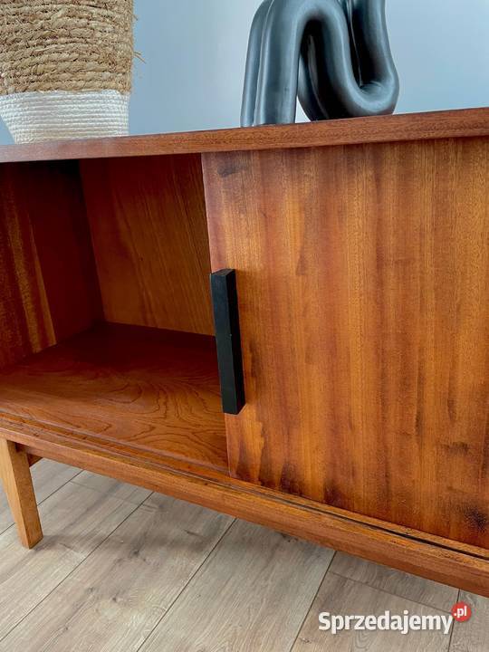 Komoda PRL Violetta Odnowiona Vintage 122cm Szafy, regały, półki