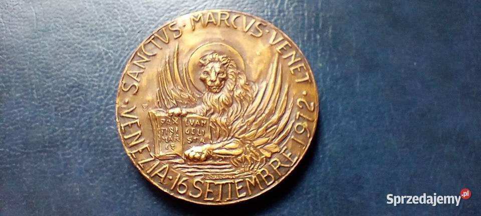 Stare monety Medal 1972 Paweł VI podkarpackie Lesko