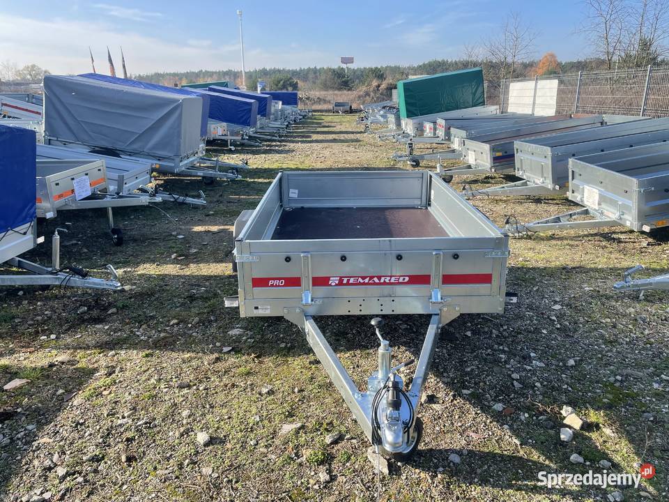 Przyczepka przyczepa TEMARED PRO 200x125 750DMC Rok produkcji 2021 Piła