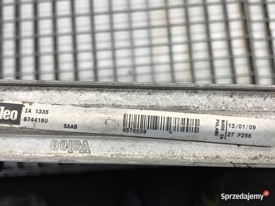 INTERCOOLER SAAB 45174 874416U 23 210 9809 podkarpackie