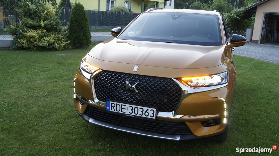 DS 7 Crossback 20 BlueHDi polski salon 2018r pierwszy właściciel podkarpackie Czarna