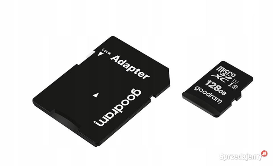 KARTA PAMIĘCI GOODRAM 128 GB MICRO SD ADAPTER Micro SD (TransFlash)