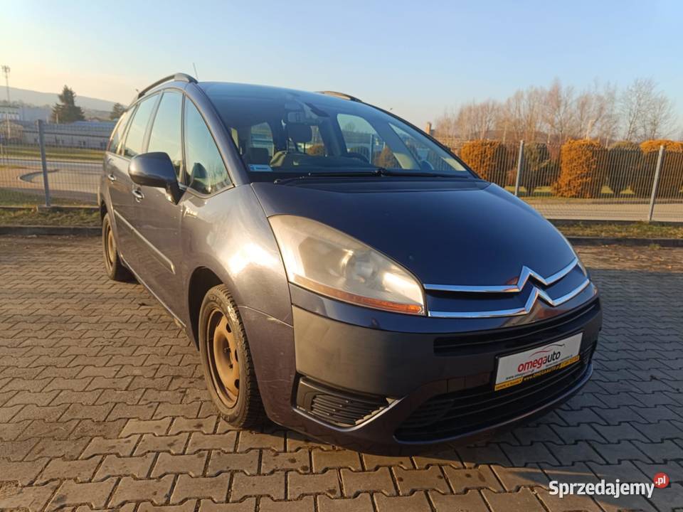 Citroen Grand C4 Picasso I 16 HDi 109 2007 isofix podkarpackie Sanok