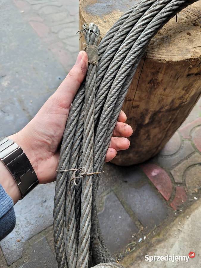 Linka stalowa Fi12 Rolnictwo Sobiczewy
