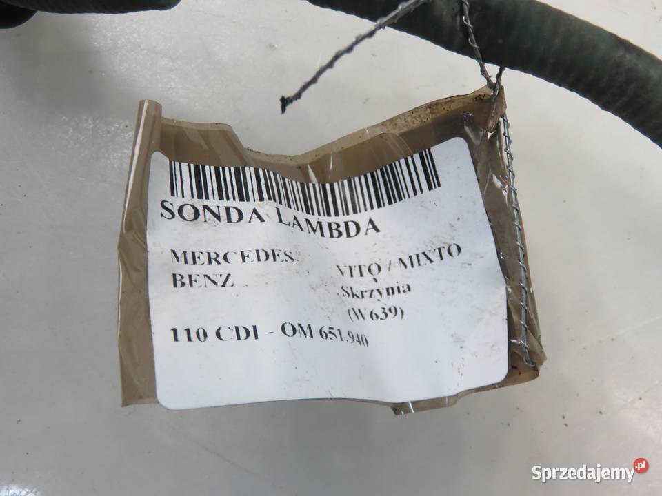 SONDA LAMBDA MERCEDES VITO 0035426918 osobowe