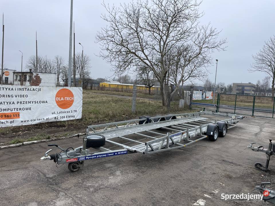 Przyczepa platforma dłużyca niskopodłogowe Elbląg