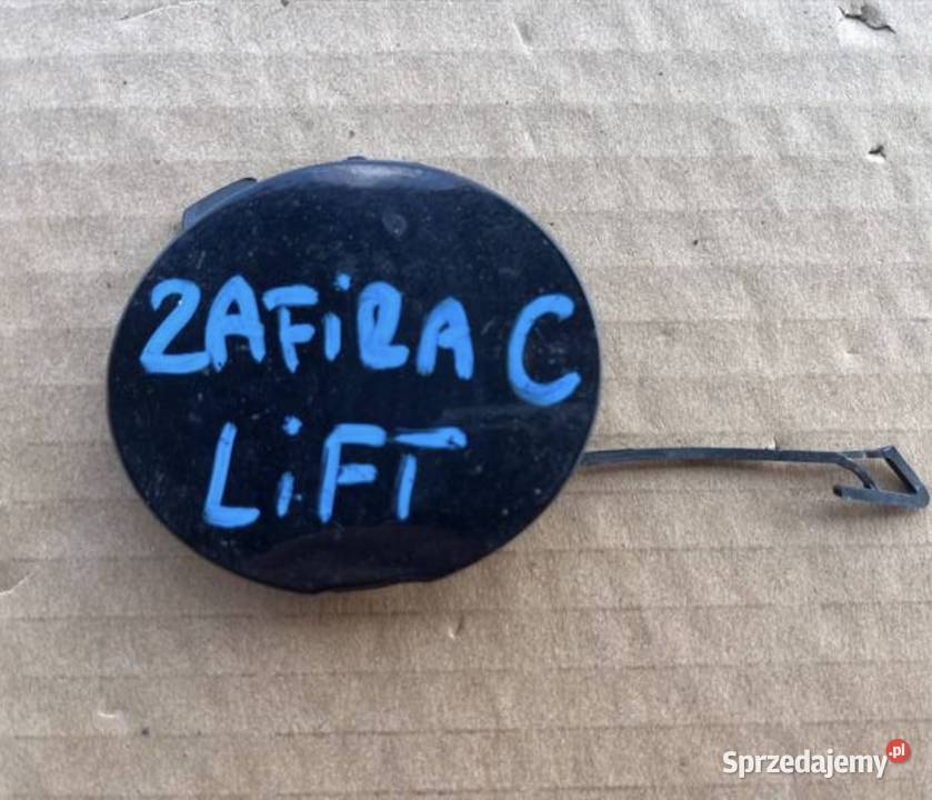 OPEL ZAFIRA C LIFT ZAŚLEPKA ZDERZAKA HAKA PRZÓD sprzedam