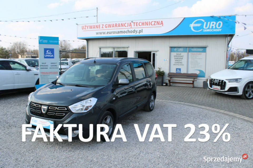 Dacia Lodgy Stepway netto 39756PLN Comfort Blue ABS Lodgy mazowieckie Warszawa
