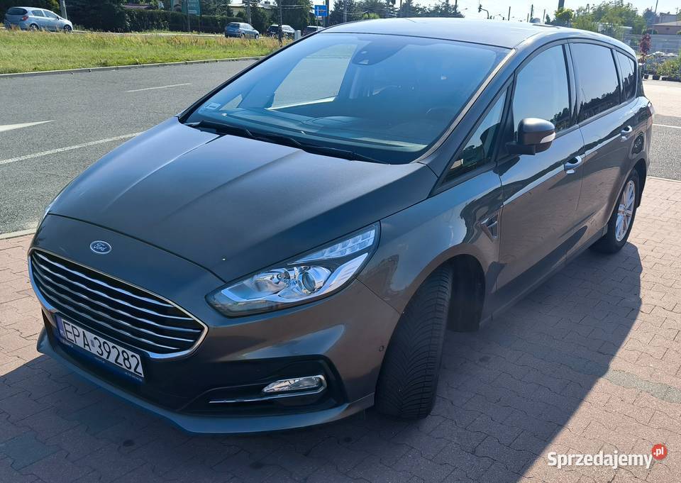 Ładny krajowy Ford S z 2020r automat 7 miejsc Konstantynów Łódzki sprzedam