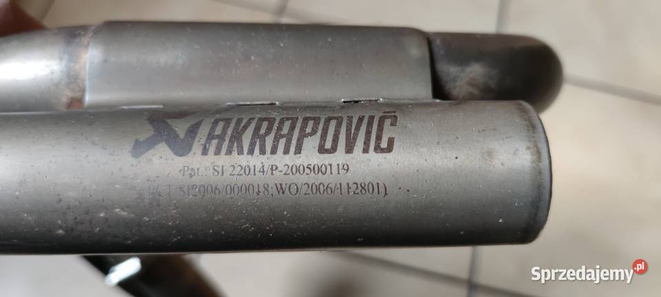 Wydech Akrapovic Honda CRF 450 Łask