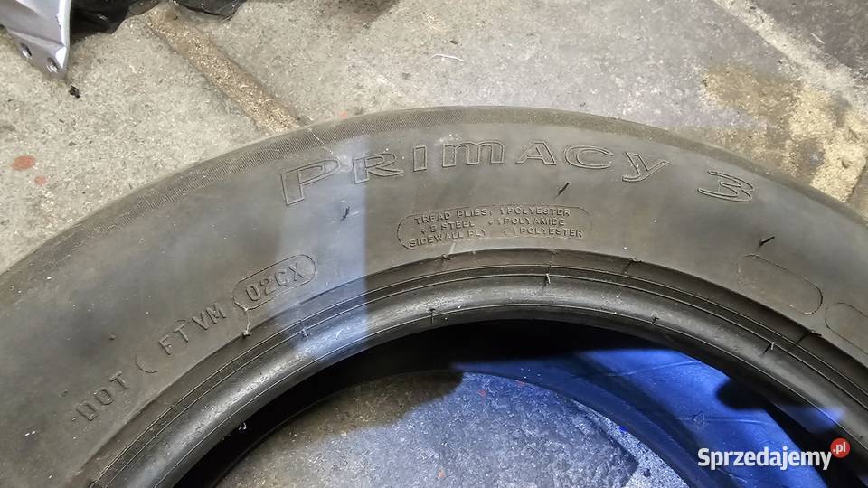Dwie opony Michelin Primacy 3 21555 R16 2155516 Rybnik
