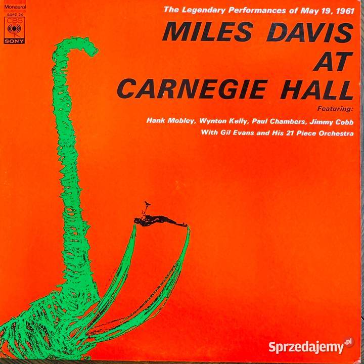 Miles Davis Miles Davis At Carnegie Hall EXEX Gdynia