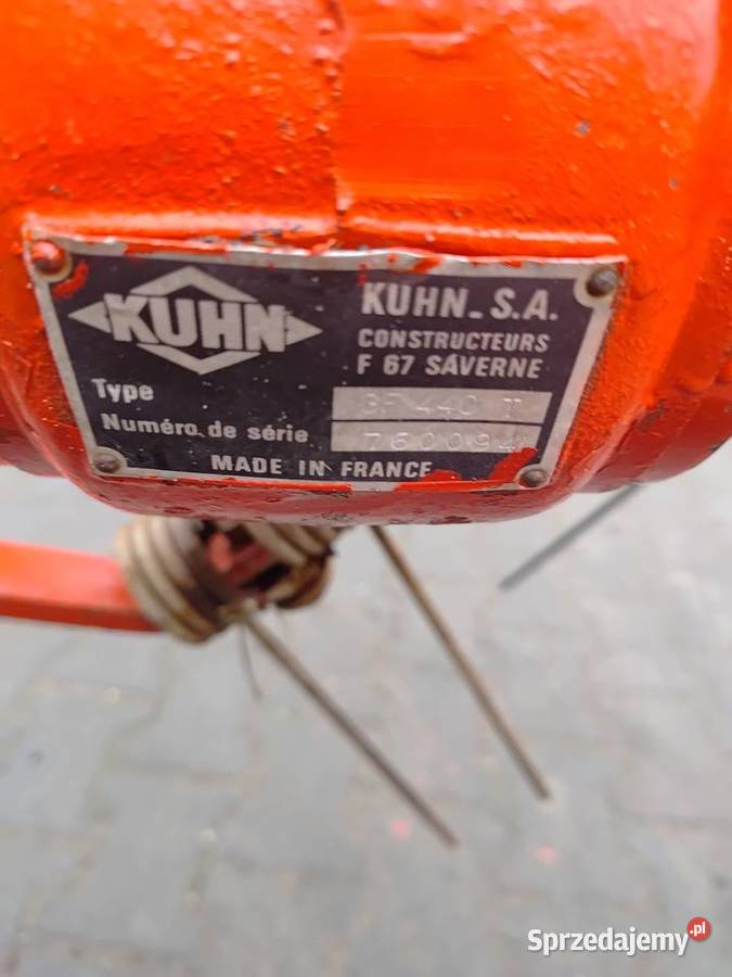 Przetrząsarka przewracarka kuhn gf 440 Zgrabiarki i przetrząsacze Konin