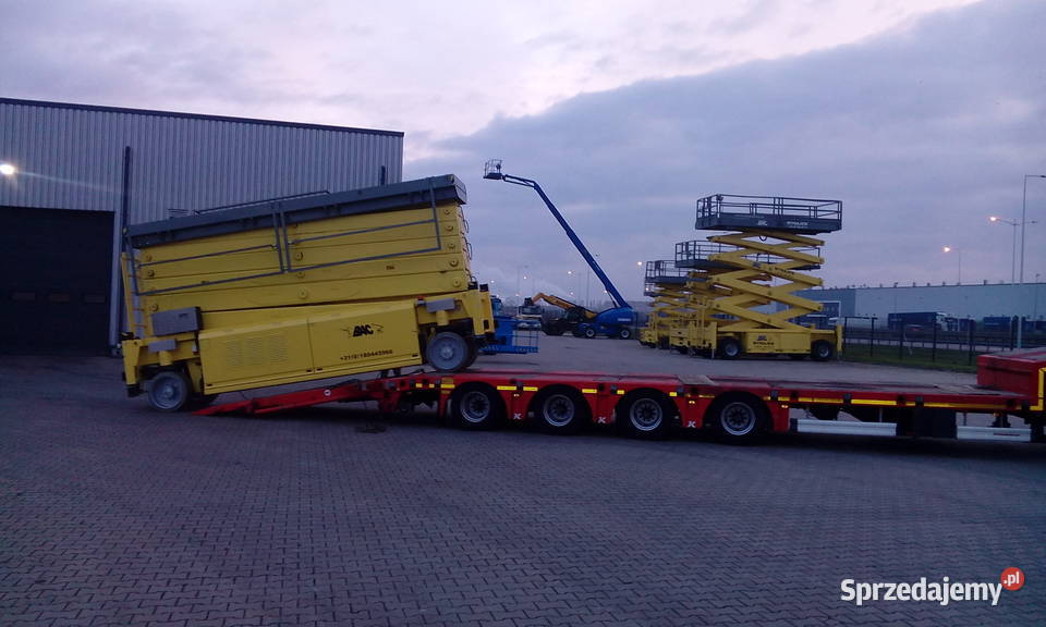 Transport Niskopodwoziowy koparek maszyn Transport towarów, przeprowadzki Warszawa