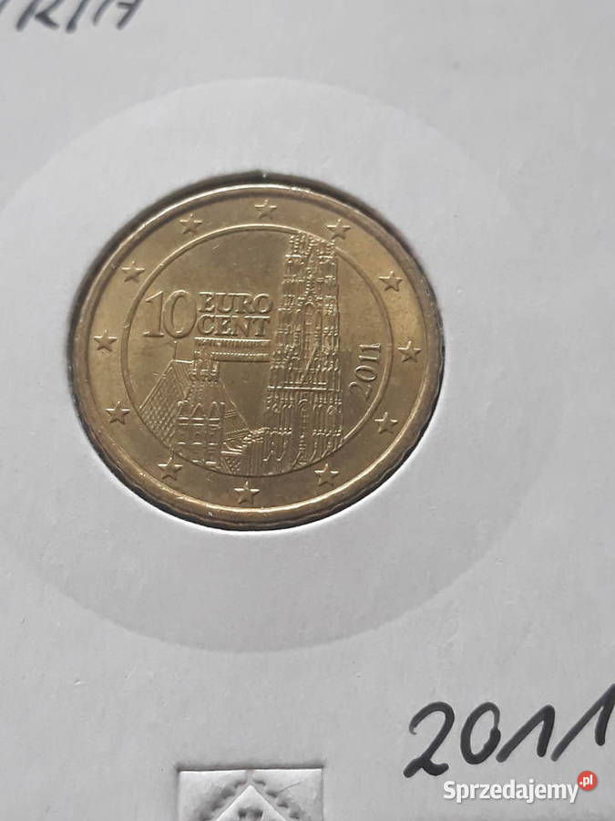 10 Eurocentów Austria 2008 r 2009 r 2011 r Konin sprzedam