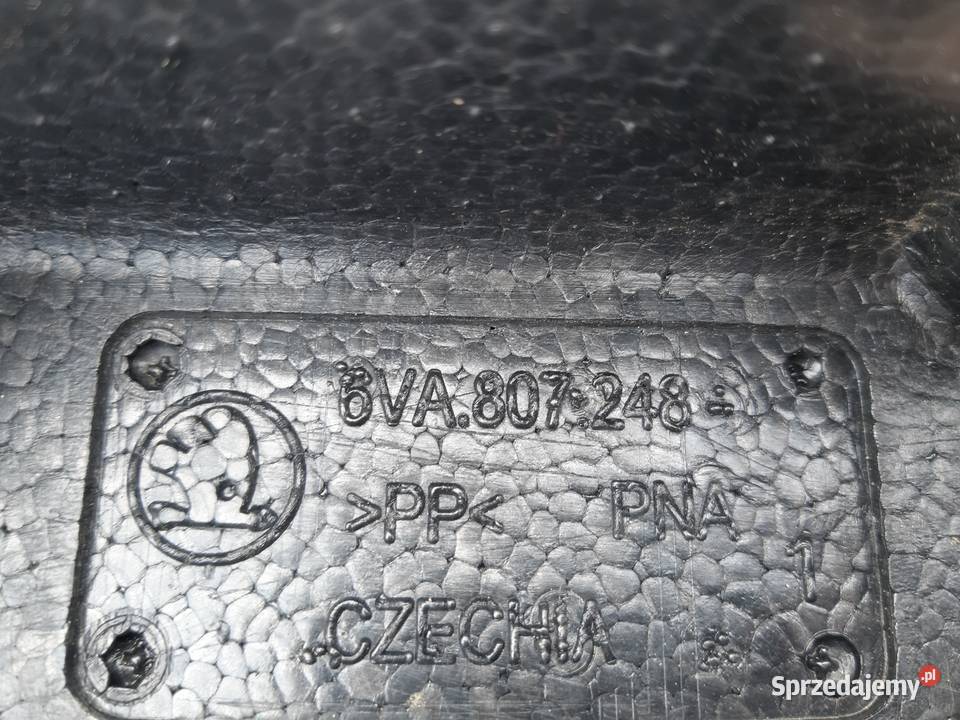 SKODA FABIA IV ABSORBER ZDERZAKA PRZÓD 6VA807248 lubuskie Trzciel