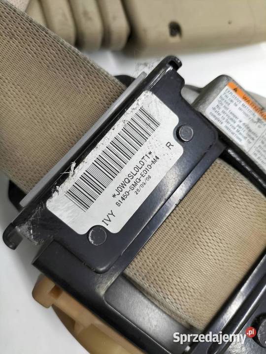 PAS BEZPIECZEŃSTWA PRAWY PRZÓD NAPINACZ UFO sprzedam