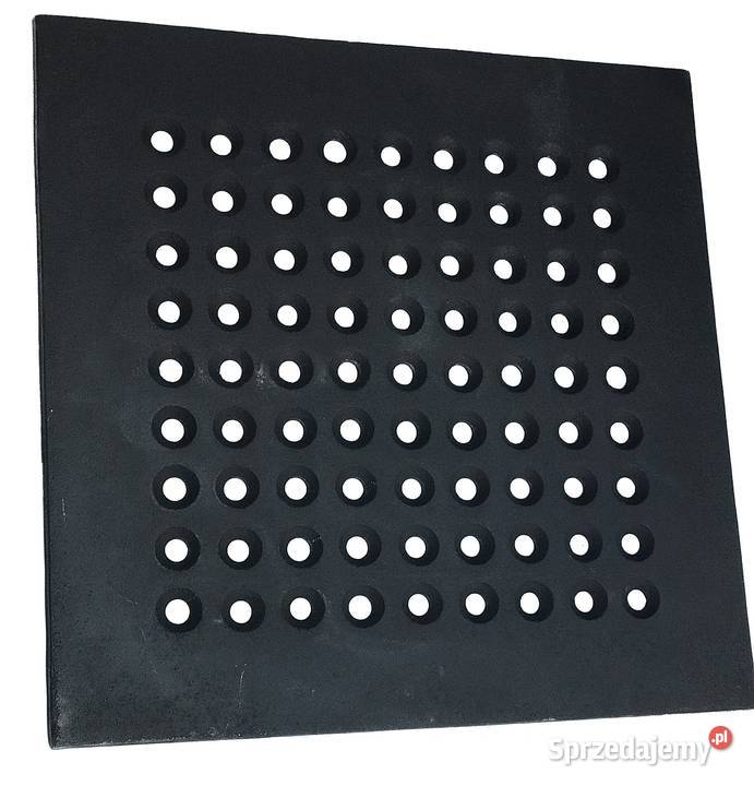 RUSZT KOMINKOWY 50x50 Żeliwny Dziurkowany Do małopolskie Skawina sprzedam