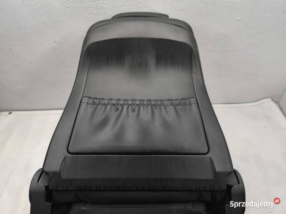 FOTEL LEWY PRZÓD SKÓRA GRZANY BMW E61 osobowe Fotele i kanapy wielkopolskie