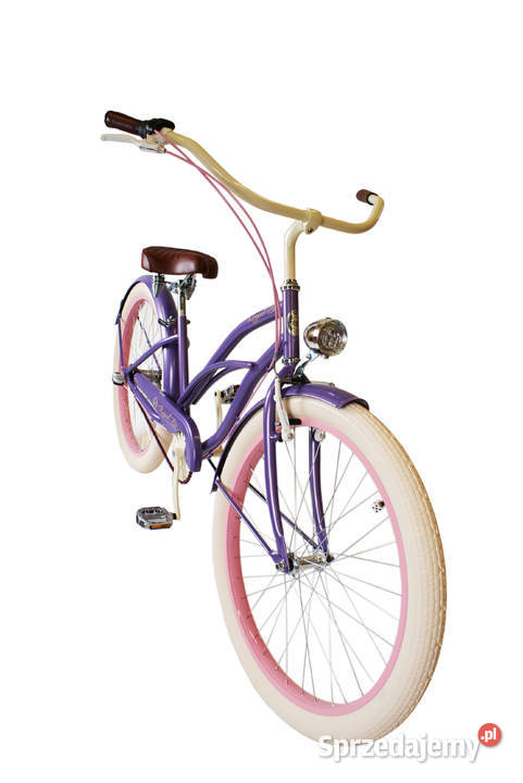 Rower beach cruiser 26 28 miejski damski Violet Miejskie kujawsko-pomorskie Toruń