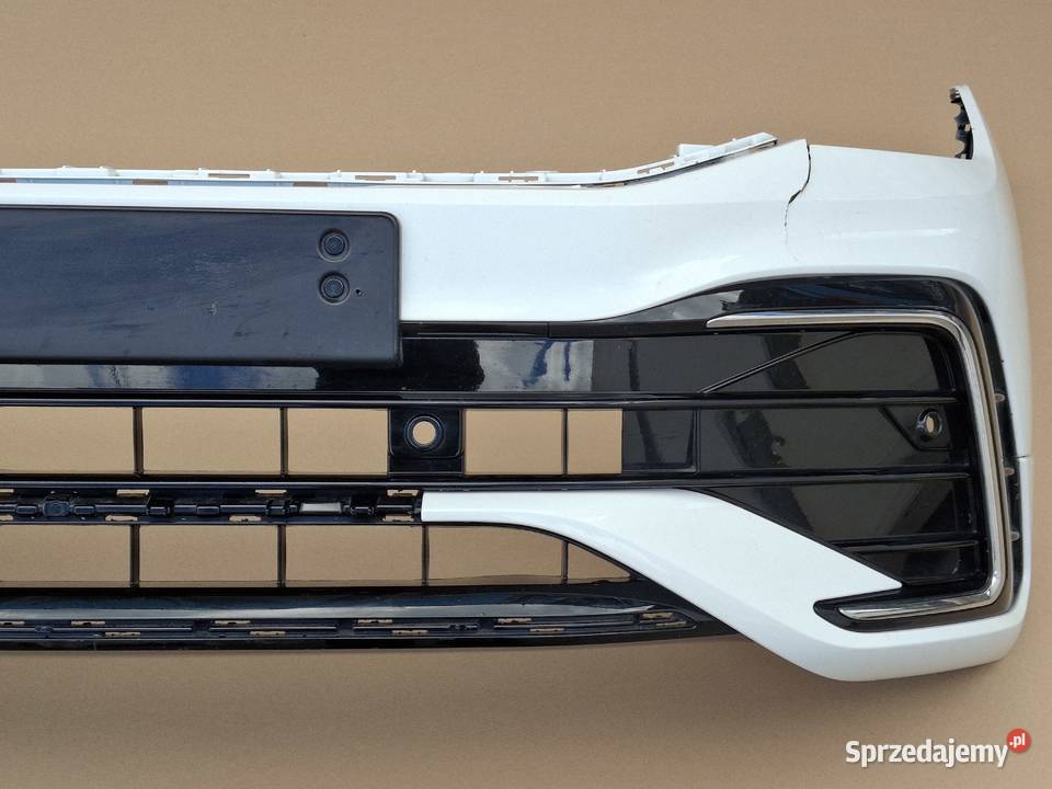 VW TIGUAN II 2 LIFT RLINE ZDERZAK PRZÓD PRZEDNI Bieleń