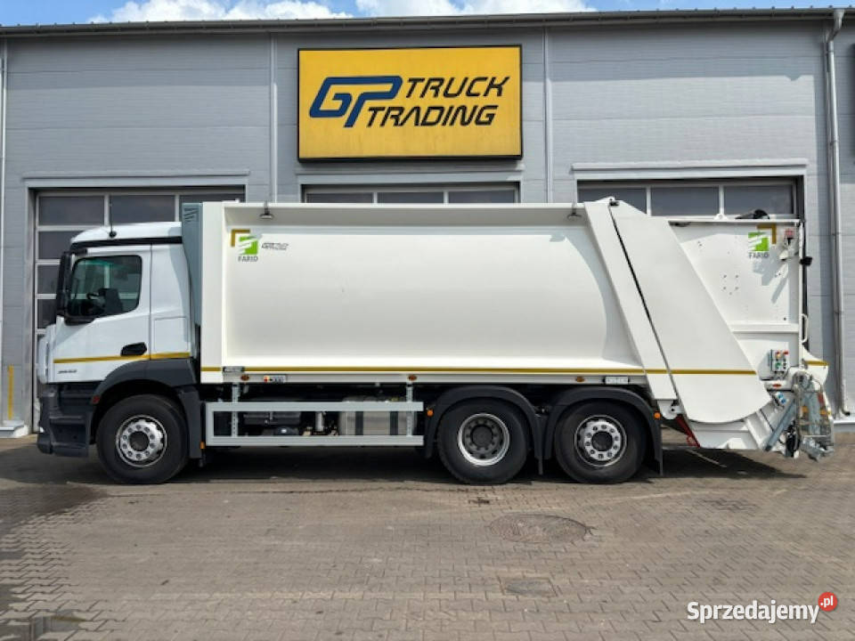 śmieciarki Mercedes Actros Actros zabudowa Sokołów