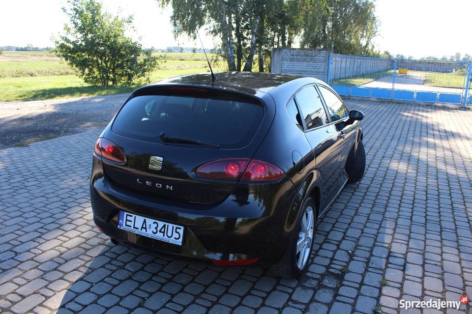 Piękny Seat Leon II 19 TDI 105 ALU KLIMATRONIK poduszka powietrzna Leon Łask sprzedam