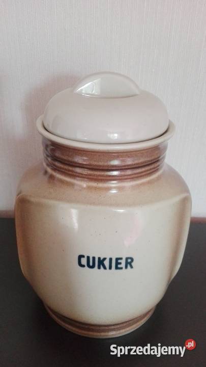 Pojemnik kuchenny porcelit Mirostowice Warpechy Stare