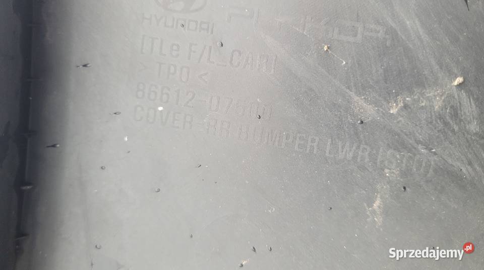 DOKŁADKA ZDERZAKA TYLNA ZDERZAK TYL HYUNDAI Ruda Śląska