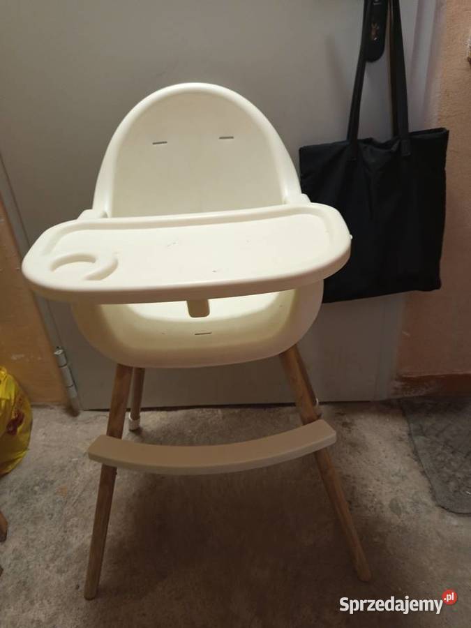 Krzesełko do karmienia biały Łódź