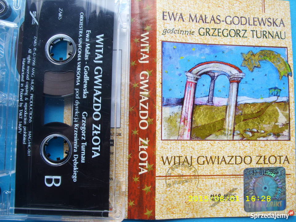 Koledy WITAJ GWIAZDO ZLOTA kaseta Wołów sprzedam